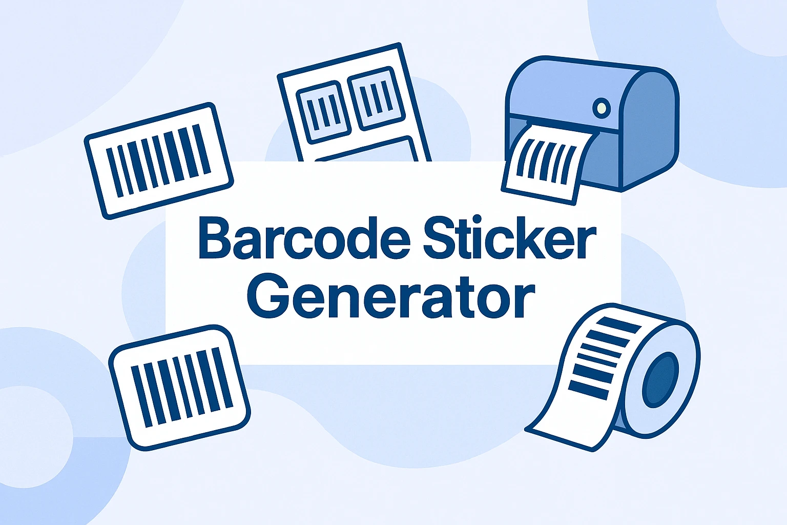 Barcode Sticker Generator