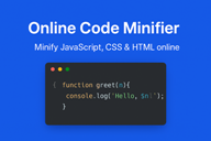 Code Minifiers