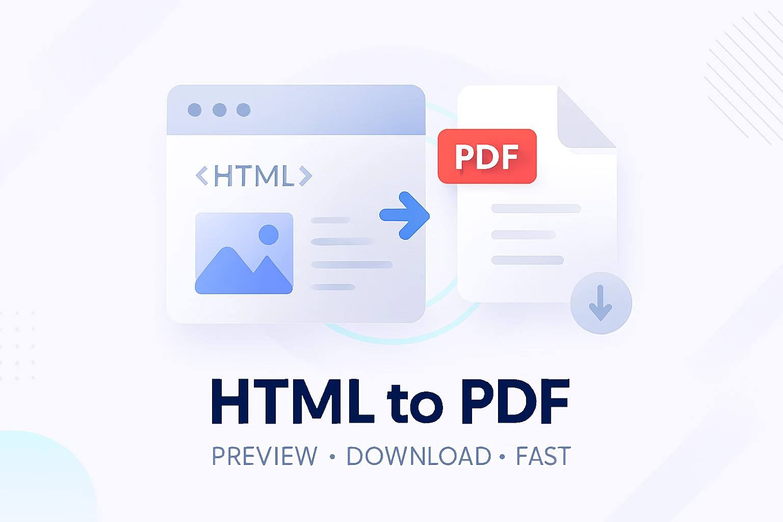 HTML to PDF Converter - Online Tool