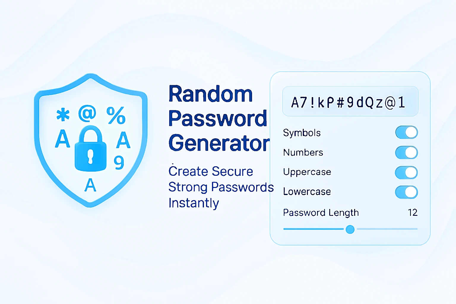 Strong Random Password Generator - Online Tool